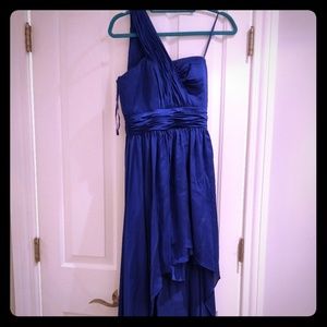 Aidan Mattox Royal Blue High/Low Formal Dress